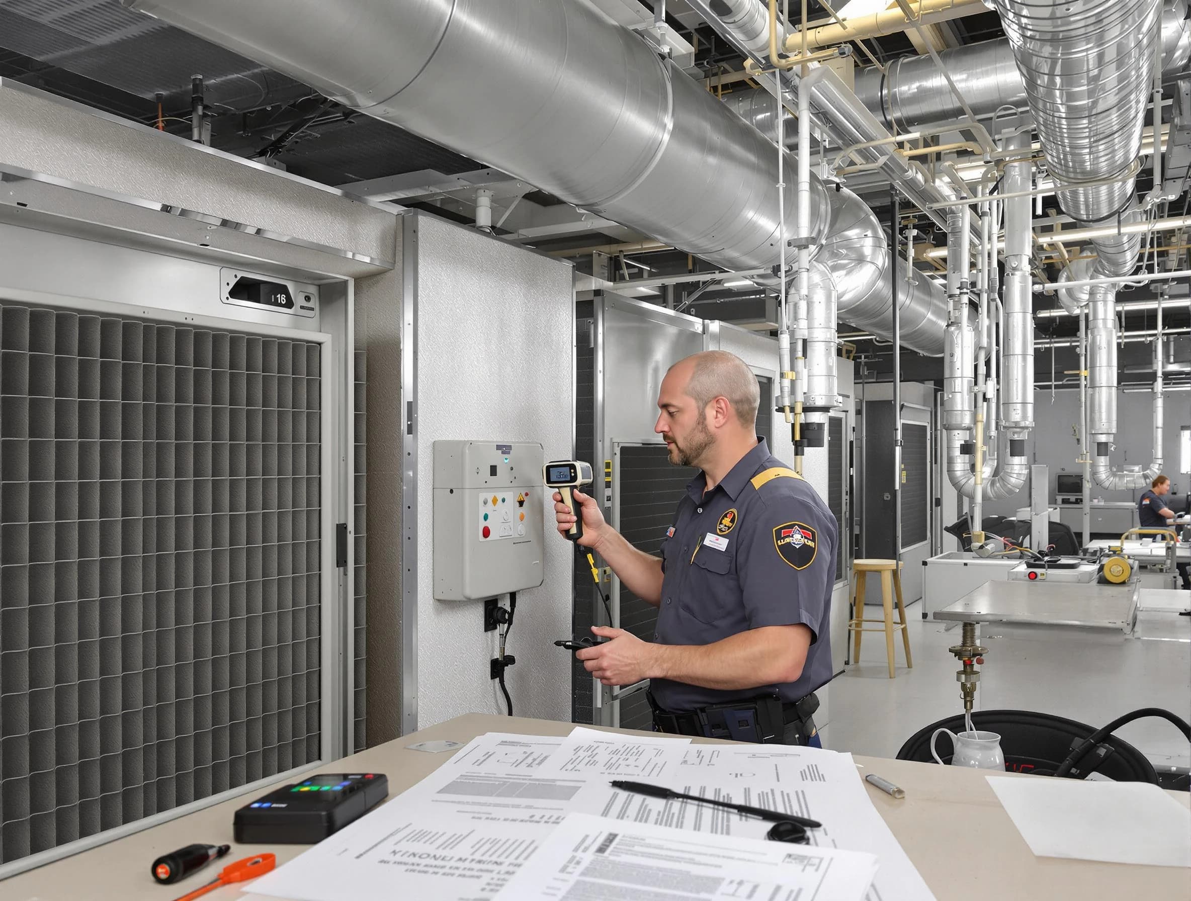 Professional filter system inspection by Providence Air Duct Cleaning in Providence