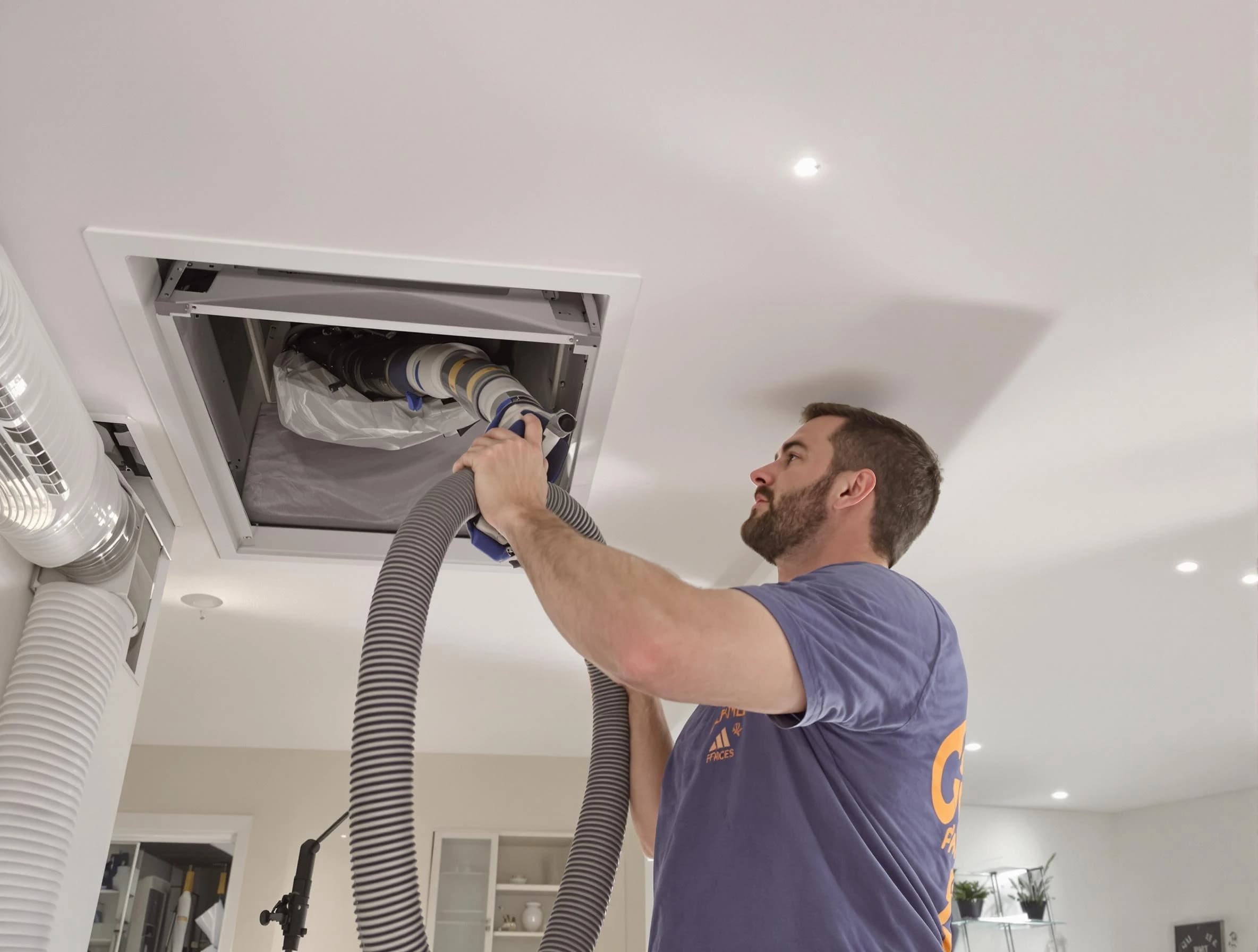 Precision indoor duct cleaning by Providence Air Duct Cleaning in Providence