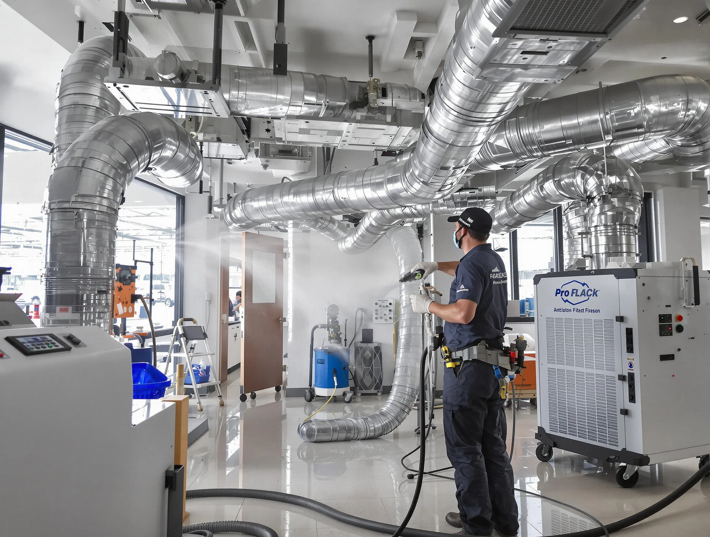 Negative Pressure Air Duct Cleaning in Providence