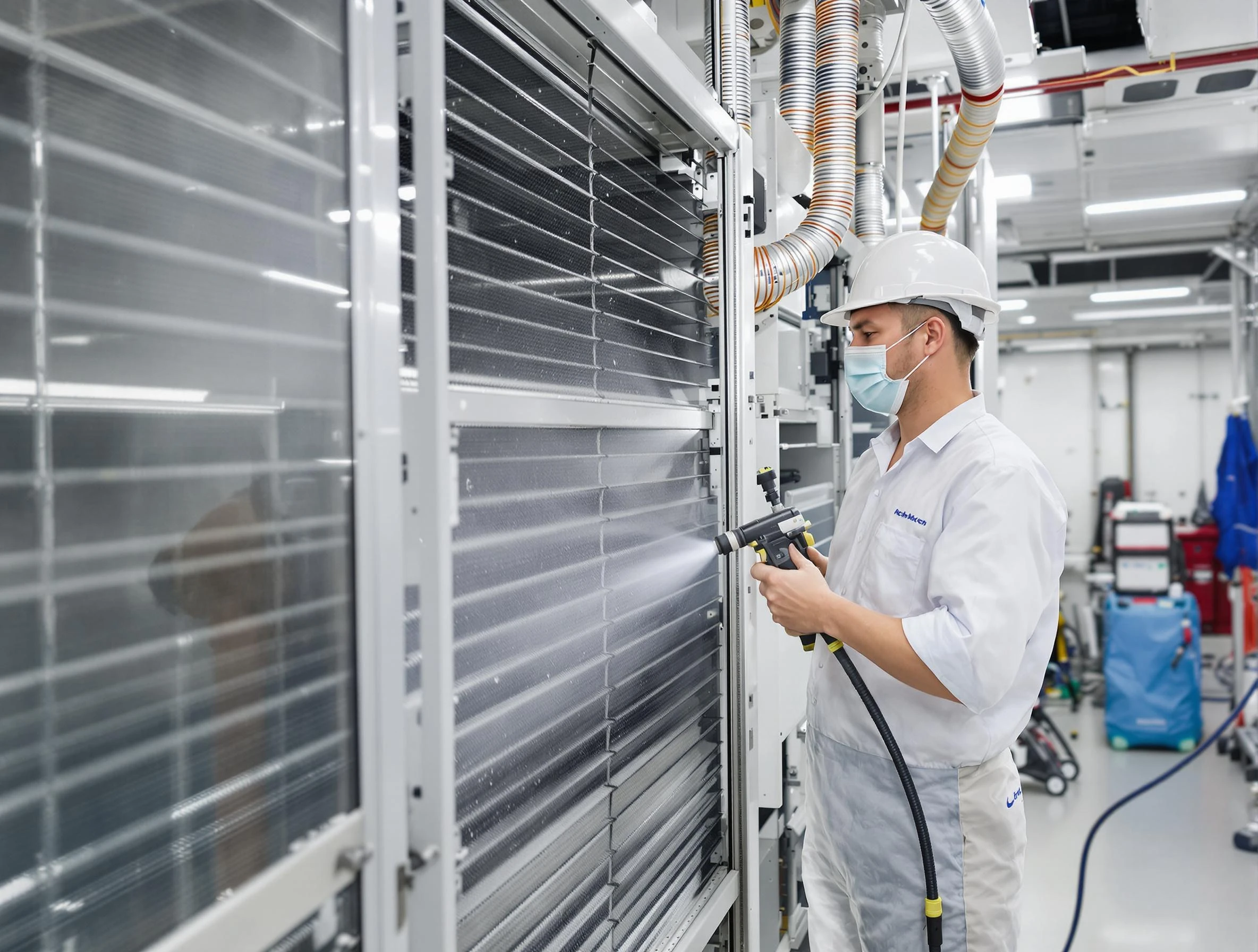 Professional AC coil cleaning by Providence Air Duct Cleaning in Providence