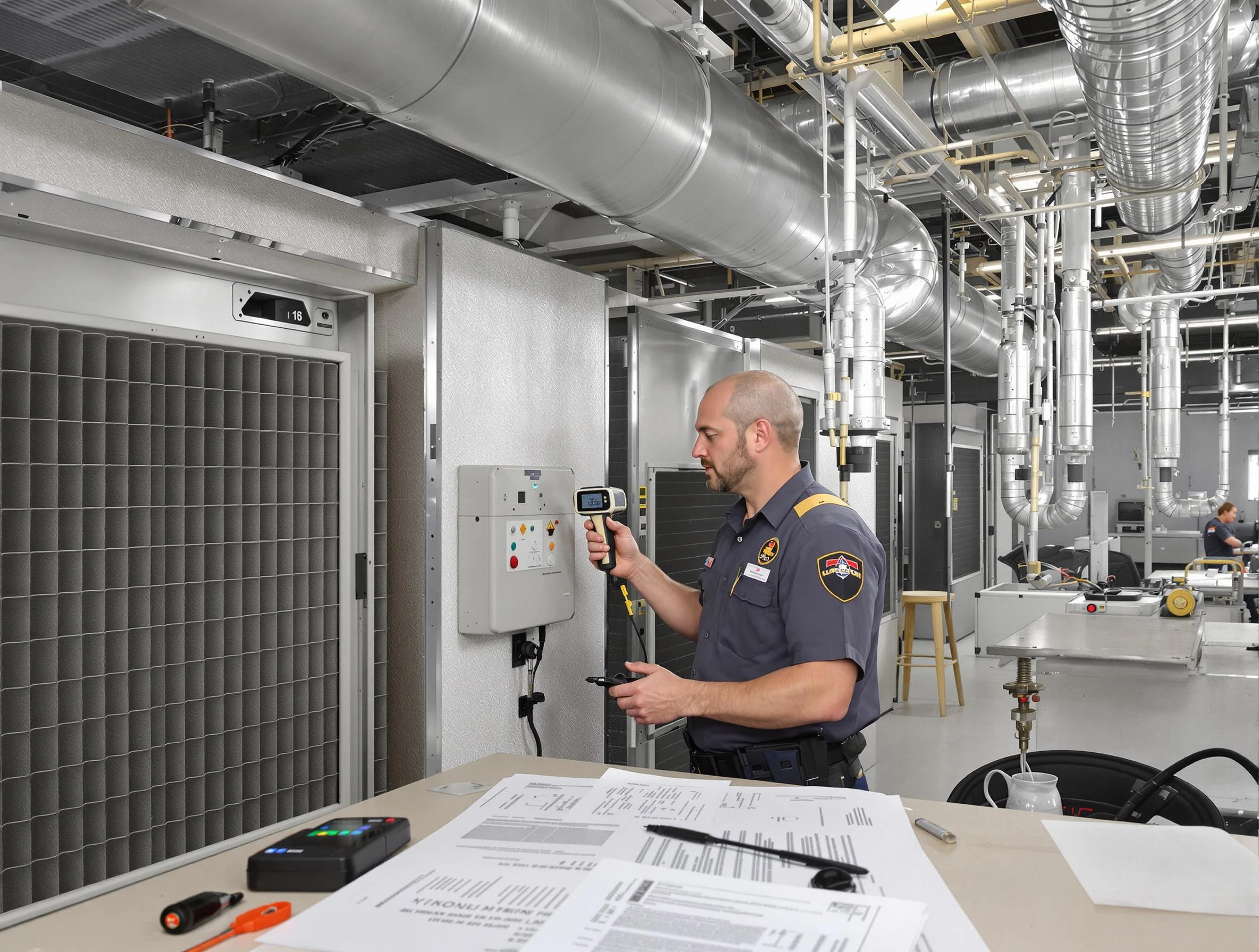 Professional filter system inspection by Providence Air Duct Cleaning in Providence